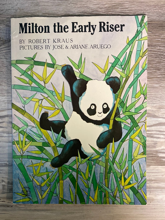 Milton the Early Riser by Kraus - Signed by Jose Aruego