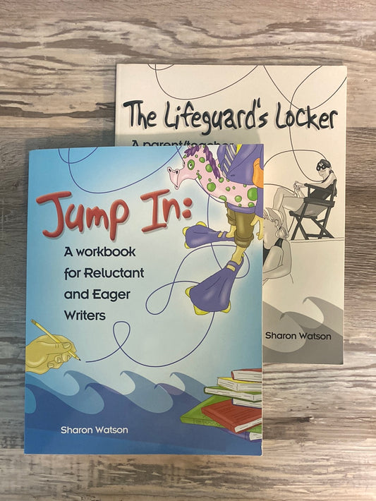 Jump In and The Lifeguard's Locker Set by Sharon Watson