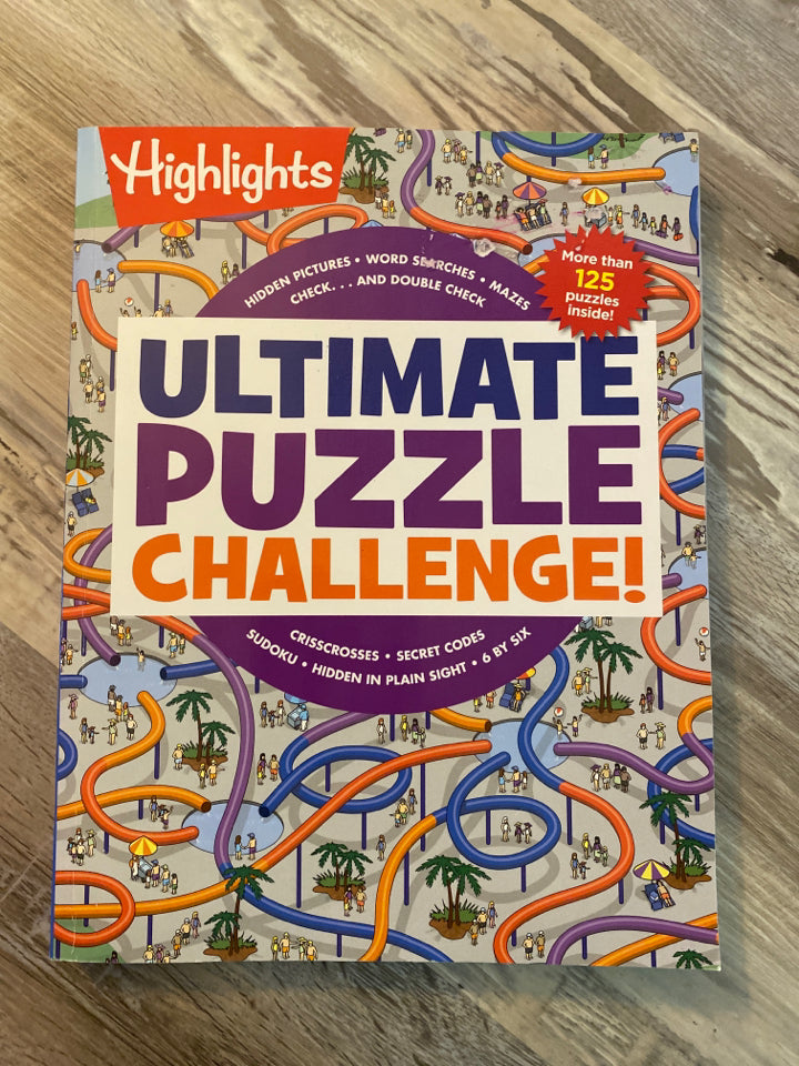 Ultimate Puzzle Challenge! (Highlights Jumbo Books & Pads): Highlights:  : Books