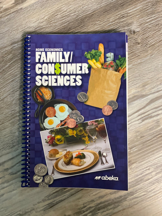 Abeka Family/Consumer Sciences Student text