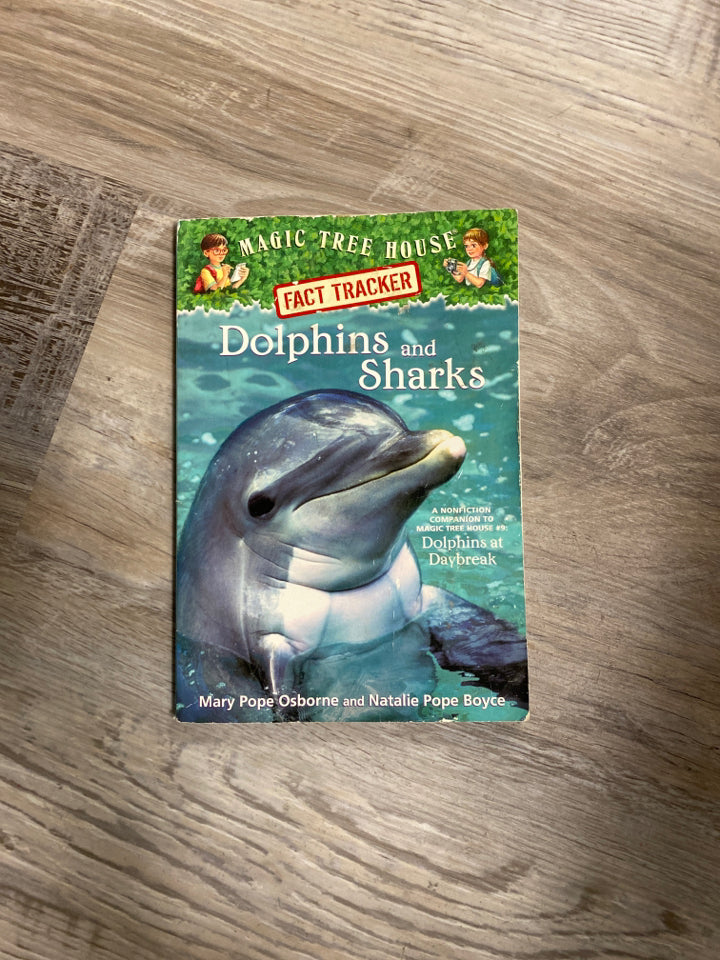 Magic Tree House Fact Tracker, Dolphins and Sharks