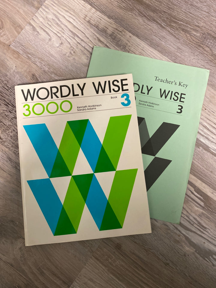 Wordly Wise 3000 Book 3 with Answer Key – Homeschool Central