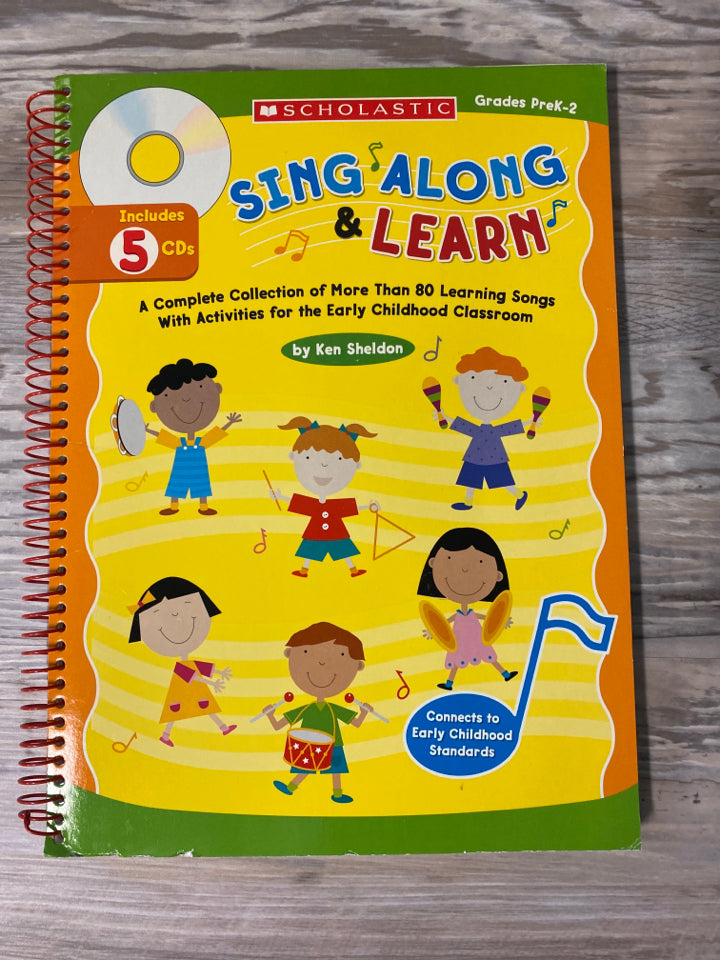 Sing Along & Learn Workbook and 5 CD's – Homeschool Central