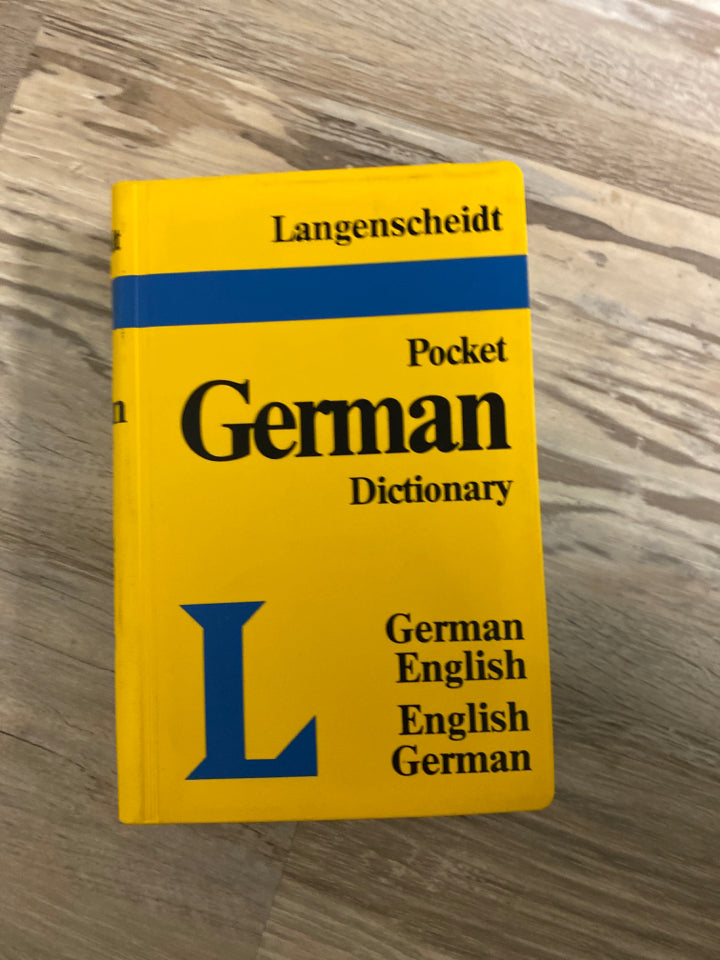 Pocket German Dictionary – Homeschool Central