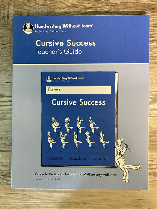 Handwriting Without Tears Cursive Success Teacher's Guide