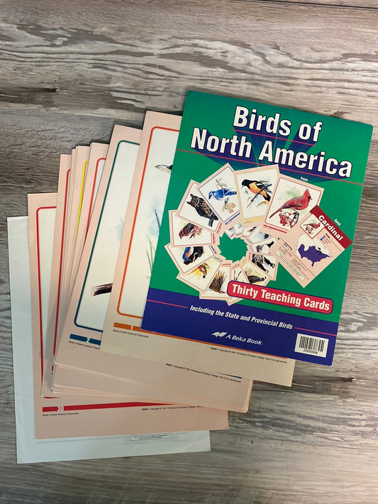 Abeka Birds of North America Teaching Cards