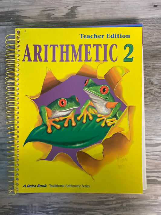 Abeka Arithmetic 2 Teacher Key