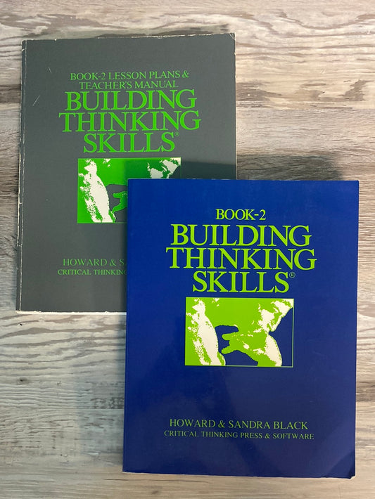 Building Thinking Skills, Book 2: Student and Teacher