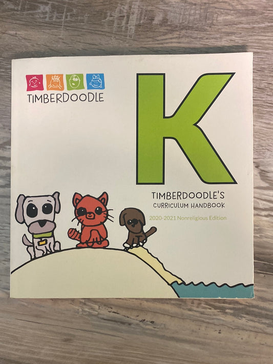 Timberdoodle K Curriculum Handbook 2020-2021