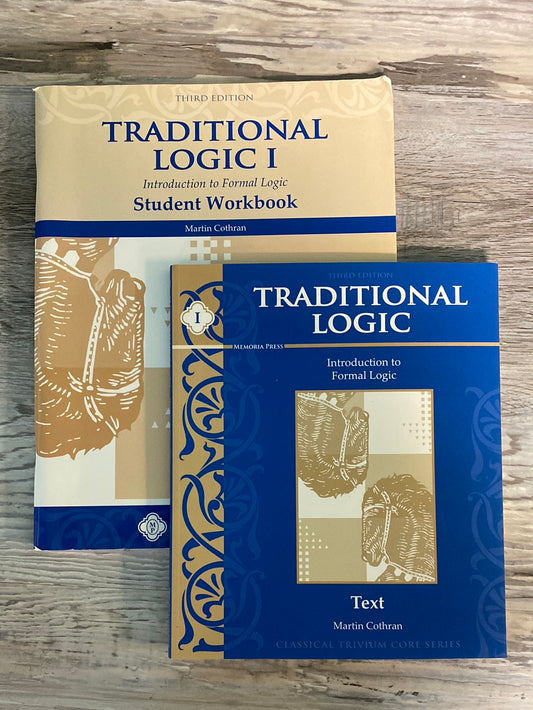 Traditional Logic 1 Workbook 3Ed. Text and Workbook