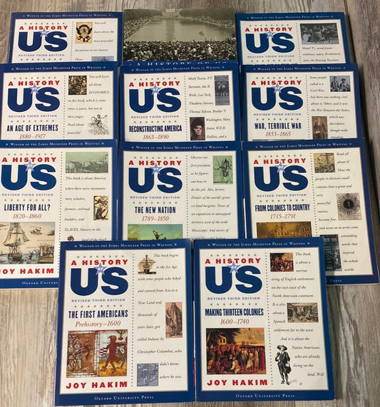 A History of Us 11 Book Set 3rd Ed. Revised Hakim