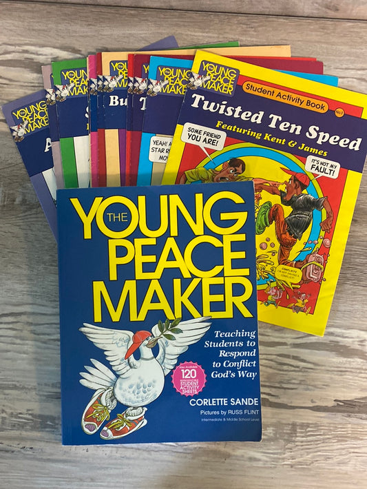 The Young Peacemaker Manual + 12 Activity Books