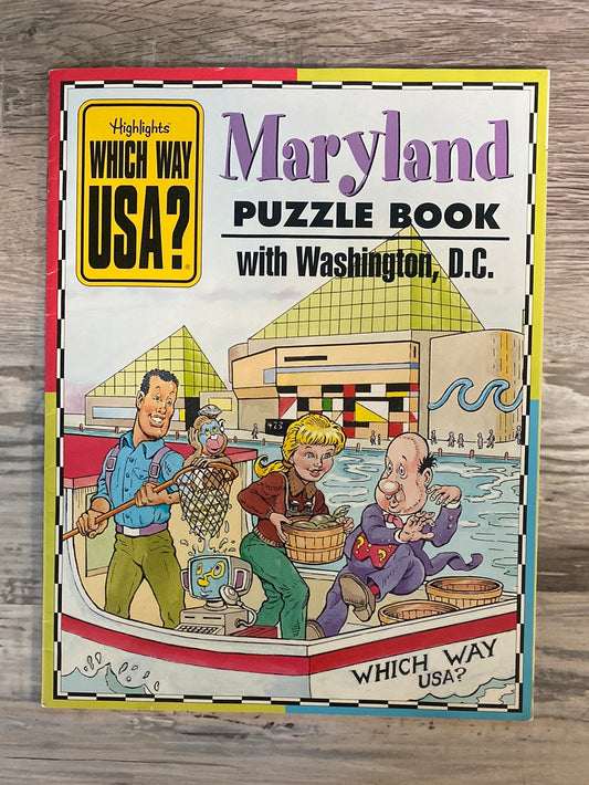 Which Way USA, Maryland Puzzle Book