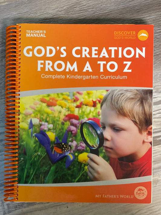 My Father's World, God's Creation from A to Z (second edition)  by Marie Hazell