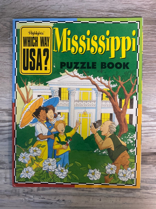 Which Way USA, Mississippi Puzzle Book