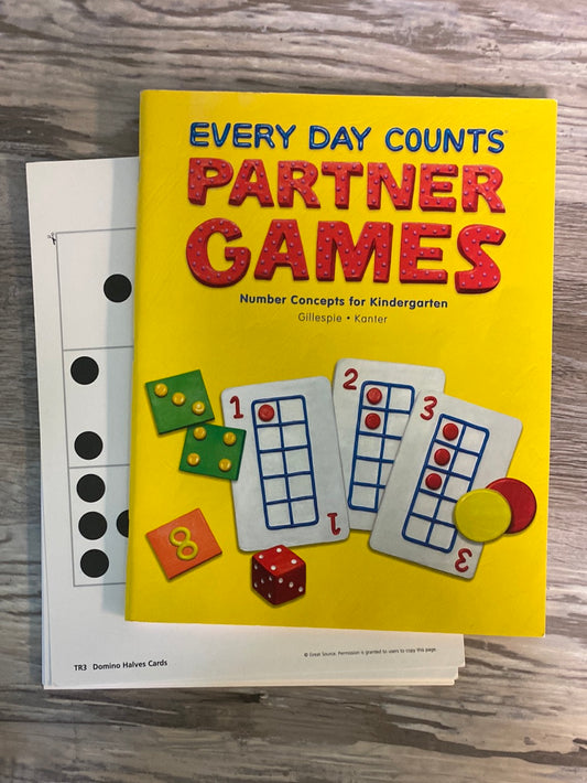 Every Day Counts: Partner Games Grade K Set  2005 by Great Source