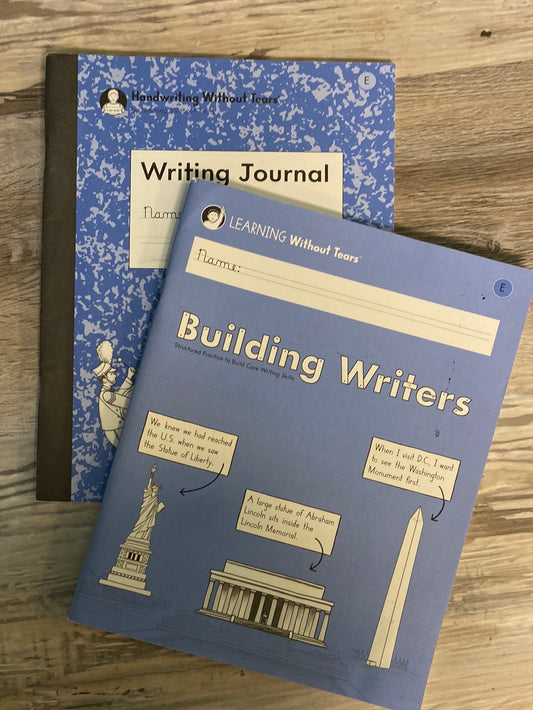 Learning Without Tears Building Writers, Student Edition and Writing Jounal- Grade 4,
