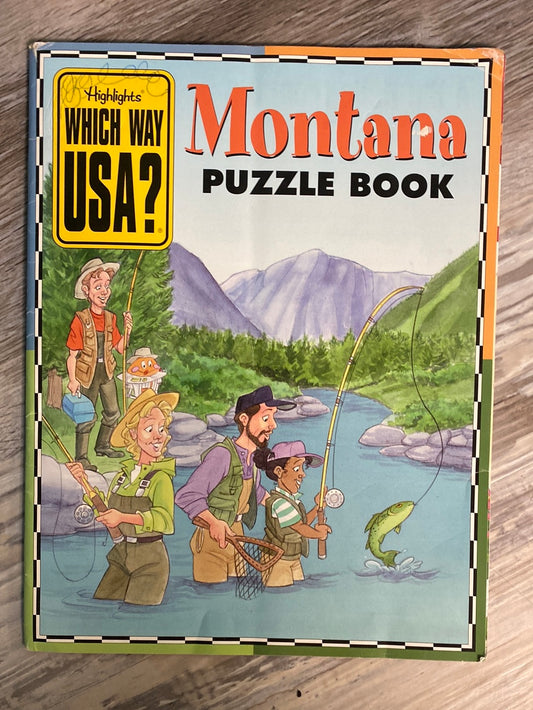 Which Way USA, Montana Puzzle Book