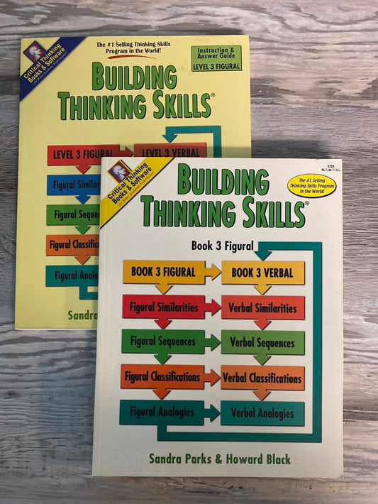 Building Thinking Skills Book 3 Set Critical Thinking Co.
