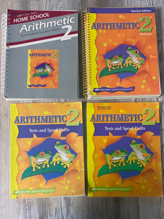 Abeka Arithmetic 2 Teacher Set Older Edition