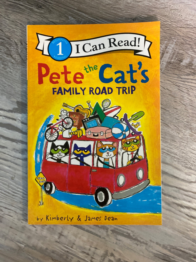 I Can Read! Pete the Cat's Family Road Trip