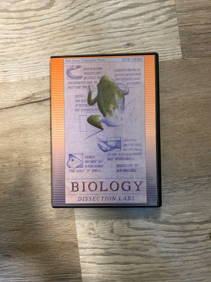 BJU Biology Dissection Lab DVD