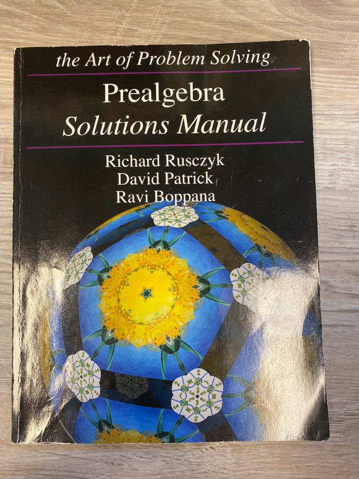 The Art of Problem Solving: Prealgebra Solutions Manual