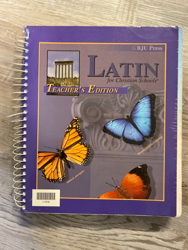 BJU Latin for Christian Schools 4-piece Set; 1st Edition
