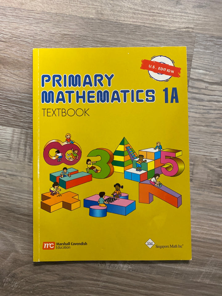 Primary Mathematics 1A Textbook, Singapore