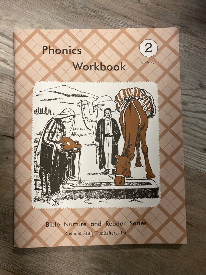 Rod and Staff Phonics 2 Workbook, Units 2,3
