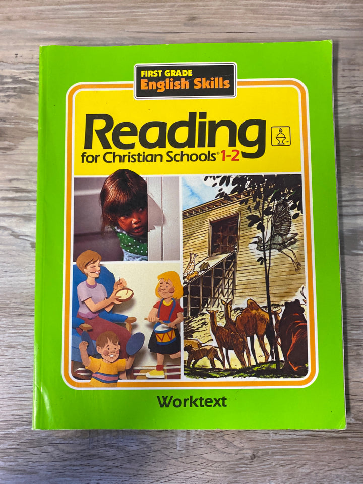 BJU First Grade Reading Worktext 1-2