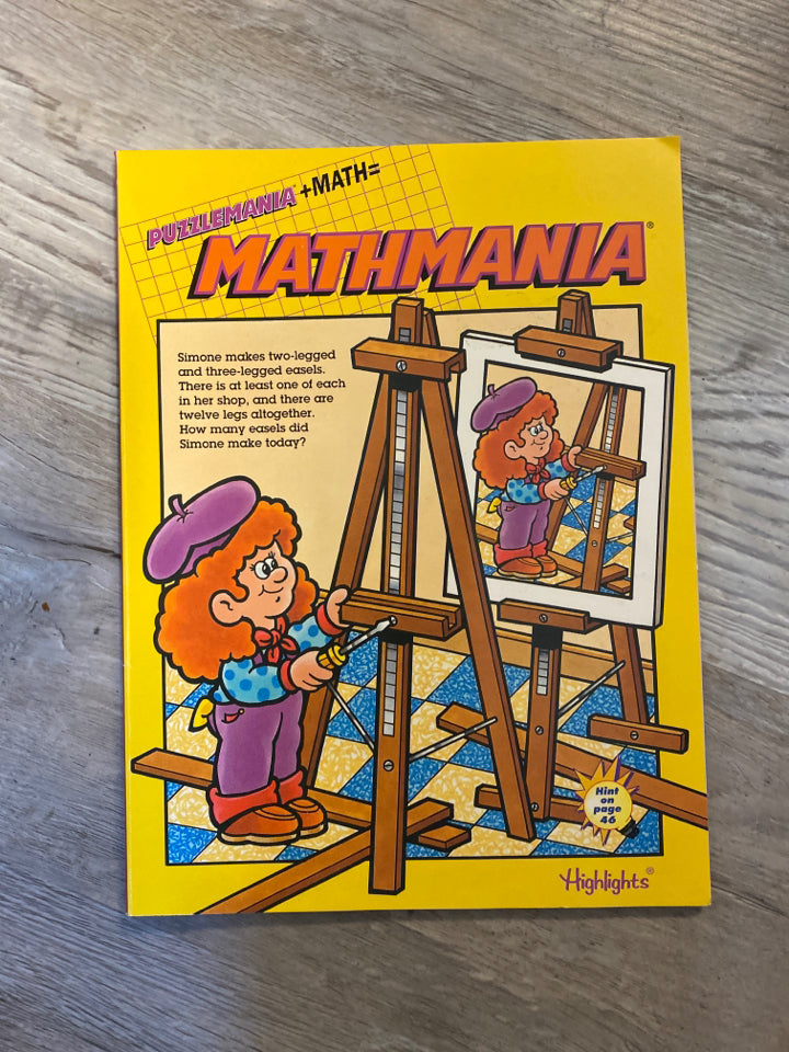 Mathmania Puzzle Book