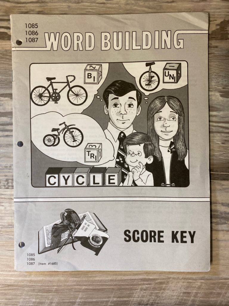 ACE Paces Word Building 1085-1087 Score Key