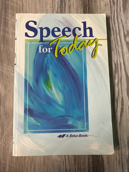 Abeka Speech for Today Student Book
