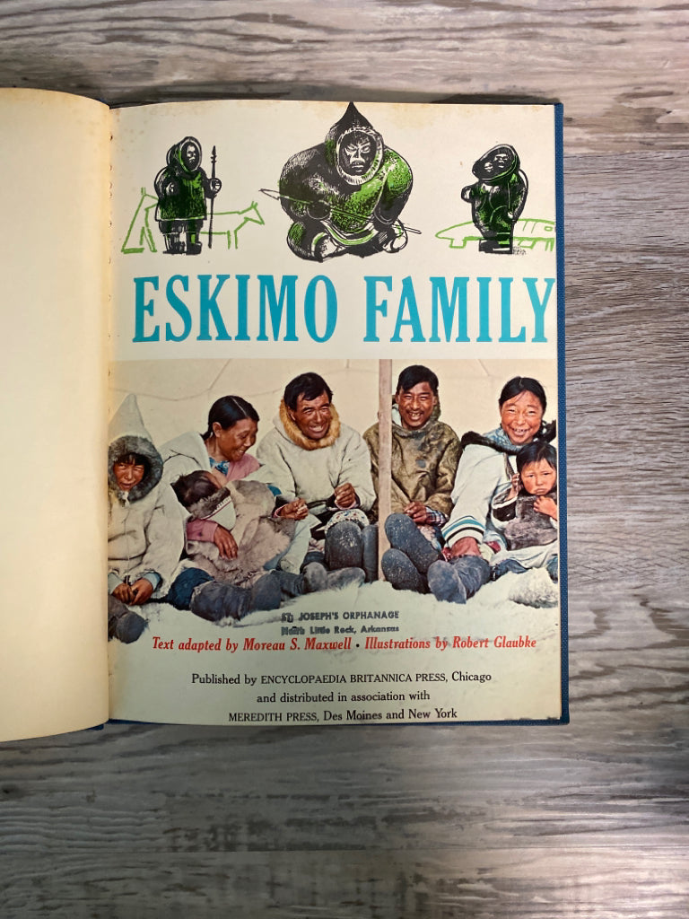 Eskimo Family by Encyclopedia Britannica
