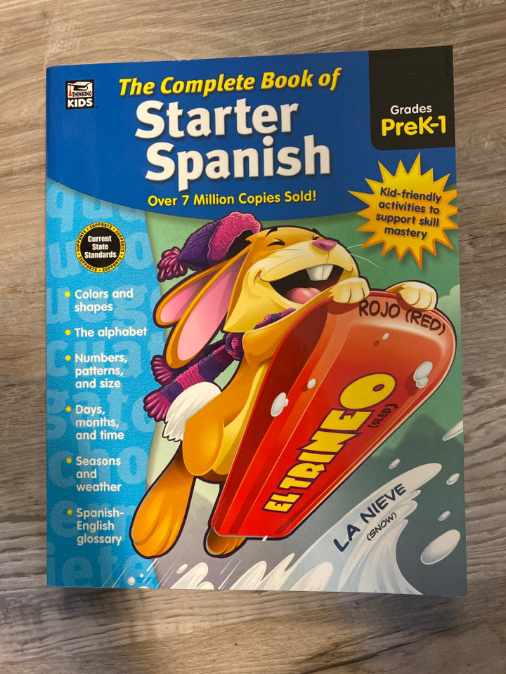The Complete Book of Starter Spanish PreK-1