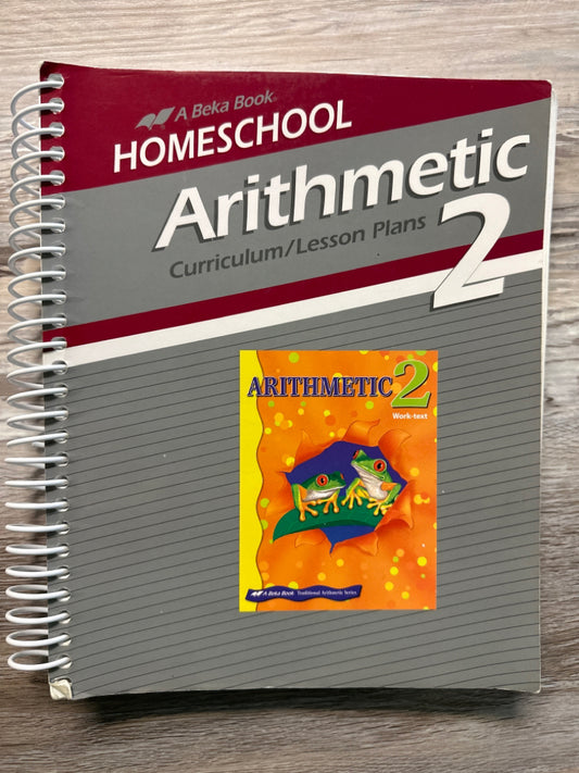 Abeka Arithmetic 2 Curriculum/Lessons Plans