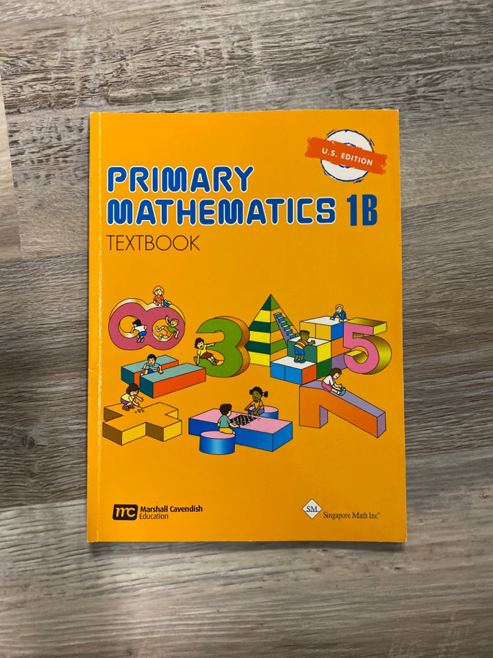 Primary Mathematics 1B Textbook – Homeschool Central