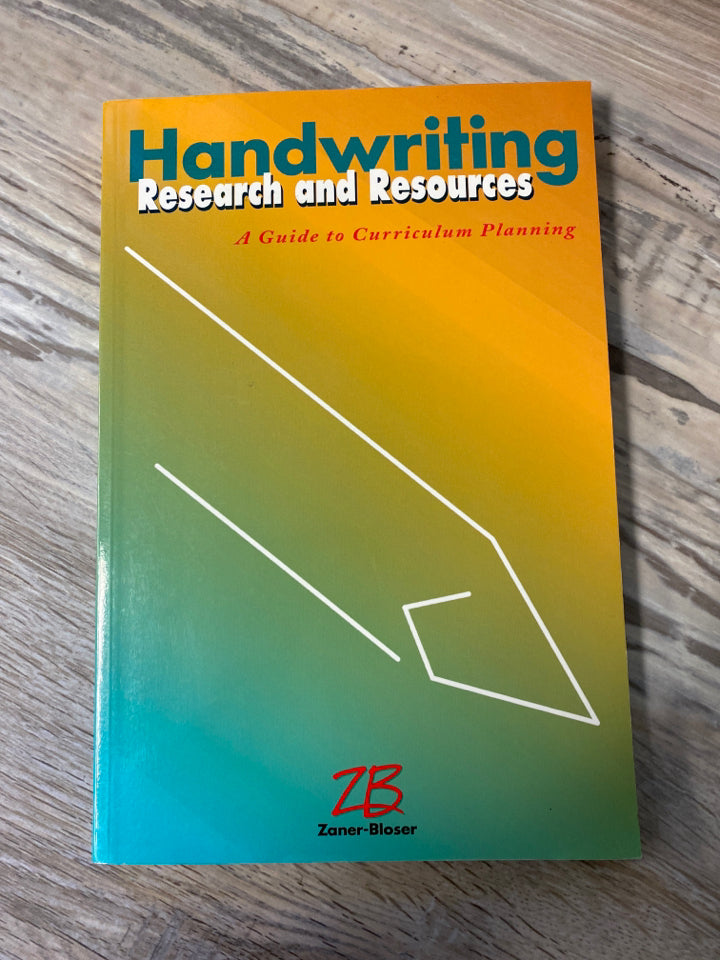Handwriting Research and Resources