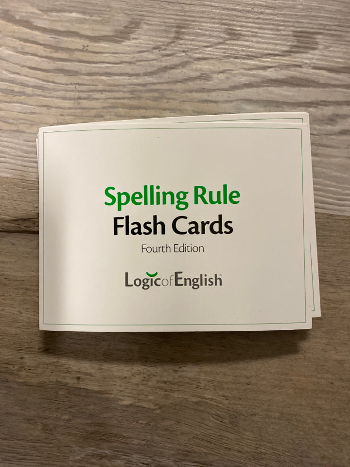 Logic of English Spelling Rule Flash Cards