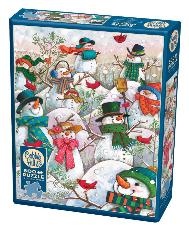 Hill of A Lot of Snowmen Puzzle