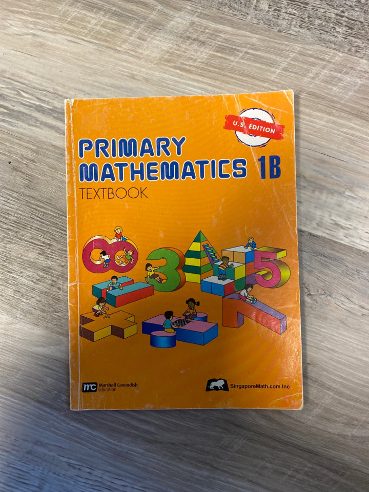 Primary Mathematics 1B Textbook
