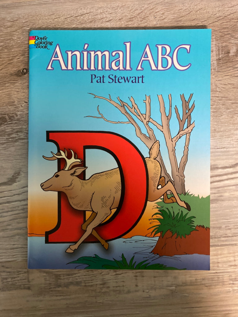 Animal ABC Dover Coloring Book
