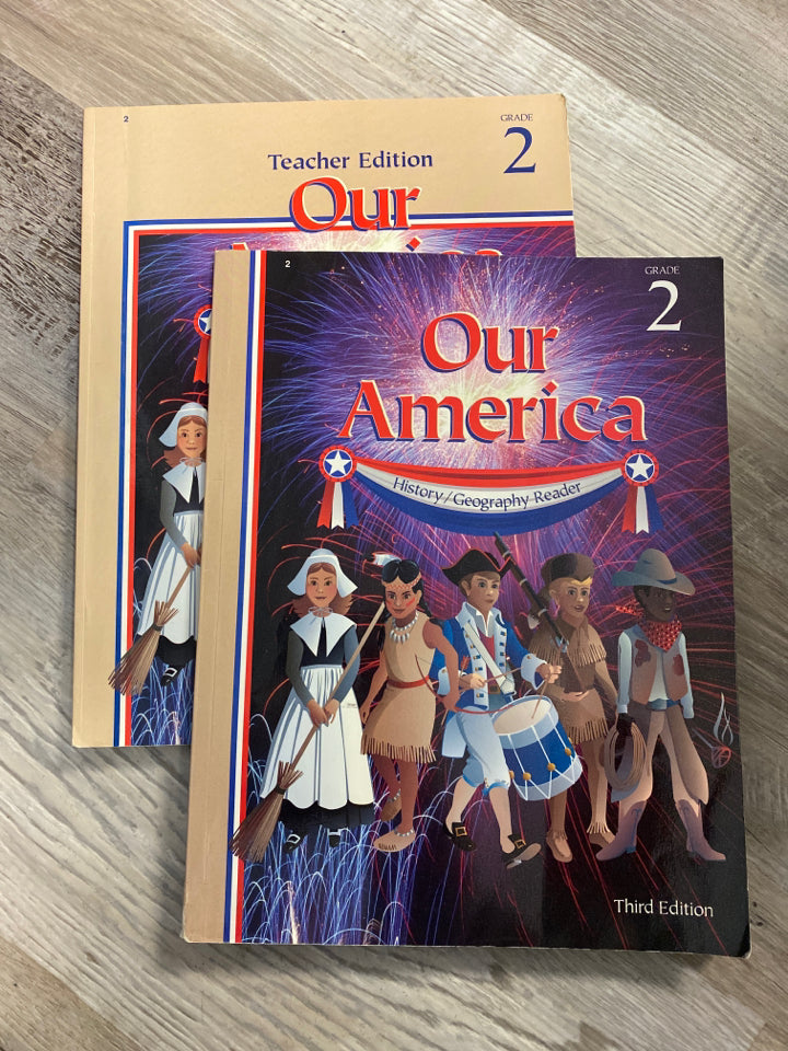 Abeka Our America History Reader and Teacher's Edition 3rd Edition