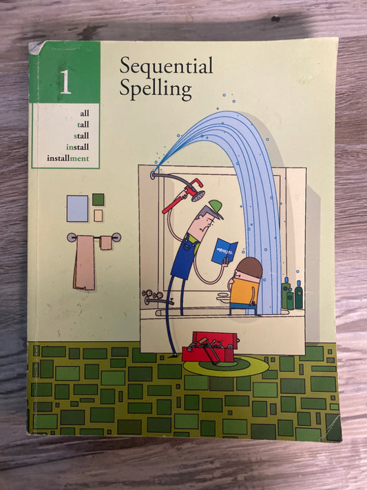 Sequential Spelling 1 Workbook - Acceptable