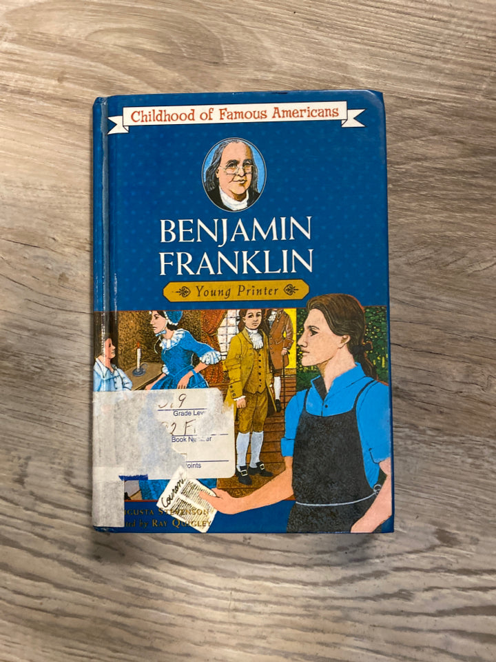Childhood Of Famous Americans: Benjamin Franklin