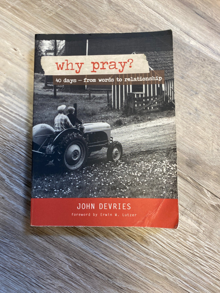 Why Pray? by John Devries