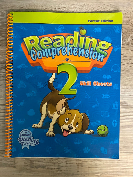 Abeka Reading Comprehension 2 Skill Sheets Parent Edition