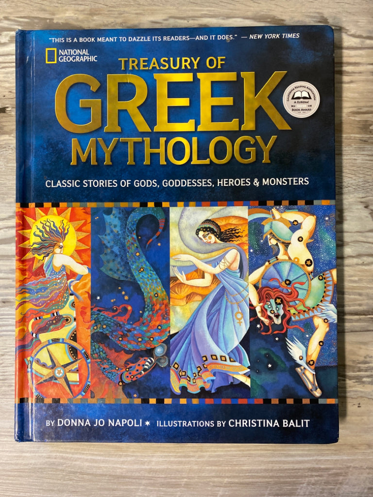 National Geographic The Treasury of Greek Mythology – Homeschool Central