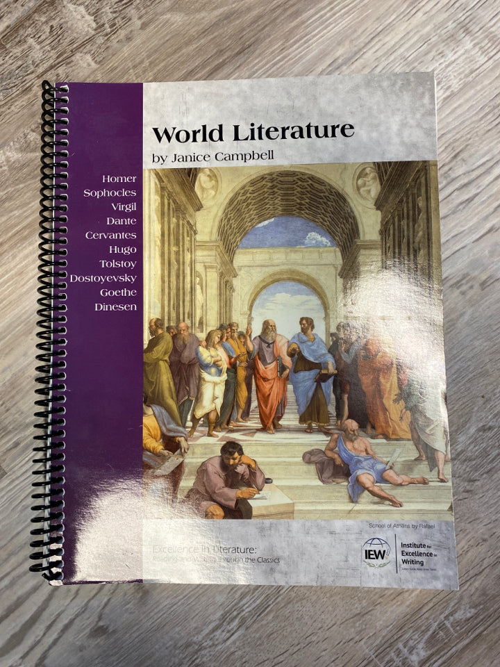 IEW World Literature by Janice Campbell